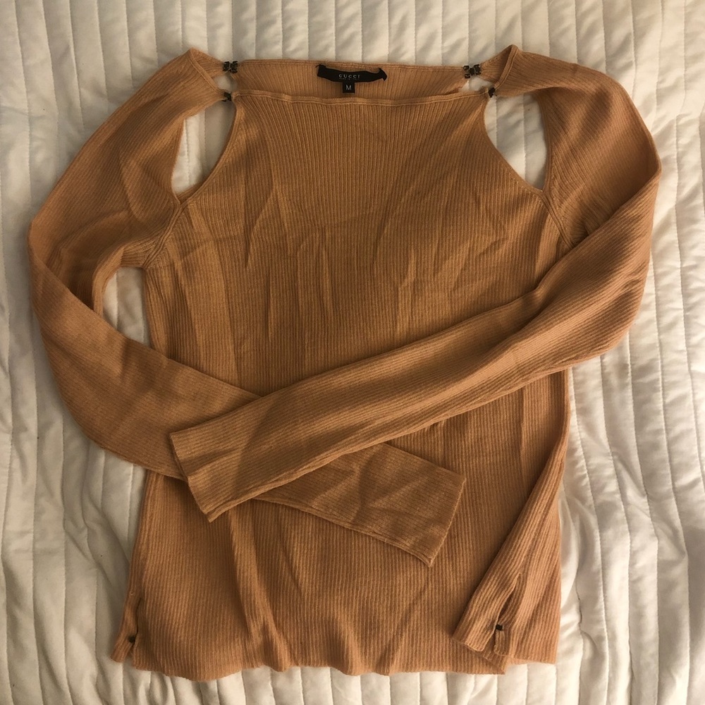 Cashmere cutout Gucci sweater